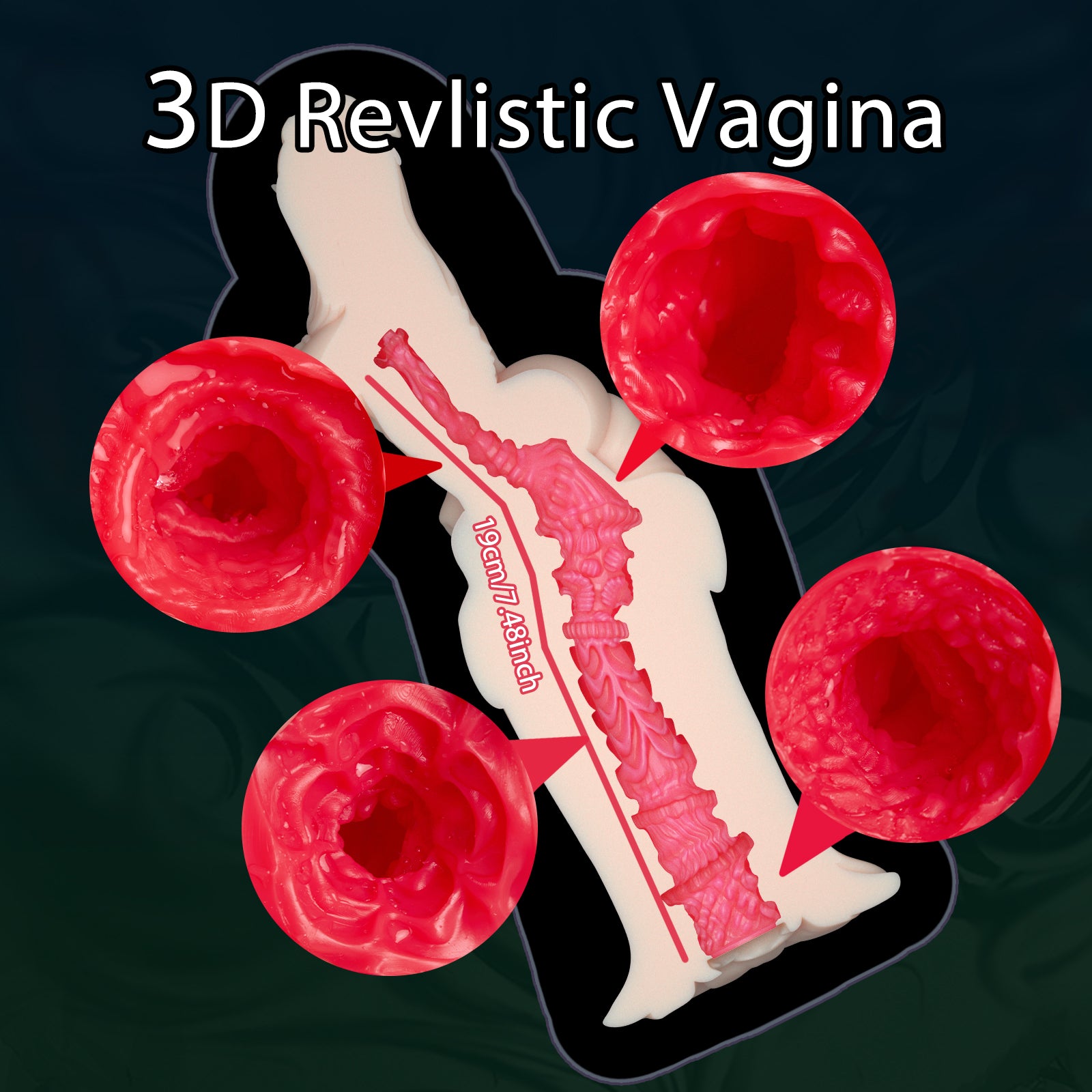 Alraune Onahole: Elf Sex Doll Anime Flower Fairy Onholes Masturbator male stroker