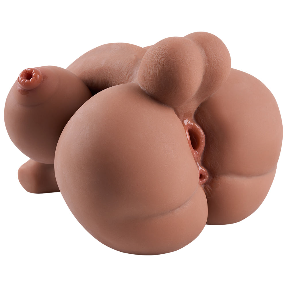 Robin: Futa Sex Doll with Fuckable Tits and Penetrated Penis 5 Tunnels Torso Sex Doll