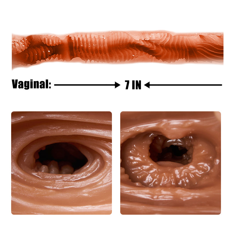Vale: 4.5kg Futa Torso Sex Doll Realistic Torso Big Penis Sex Doll Vagina Sex Toy