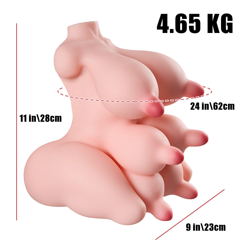 Paula: 4.65kg Cow Girl Hentai Six Boobs Sexdoll