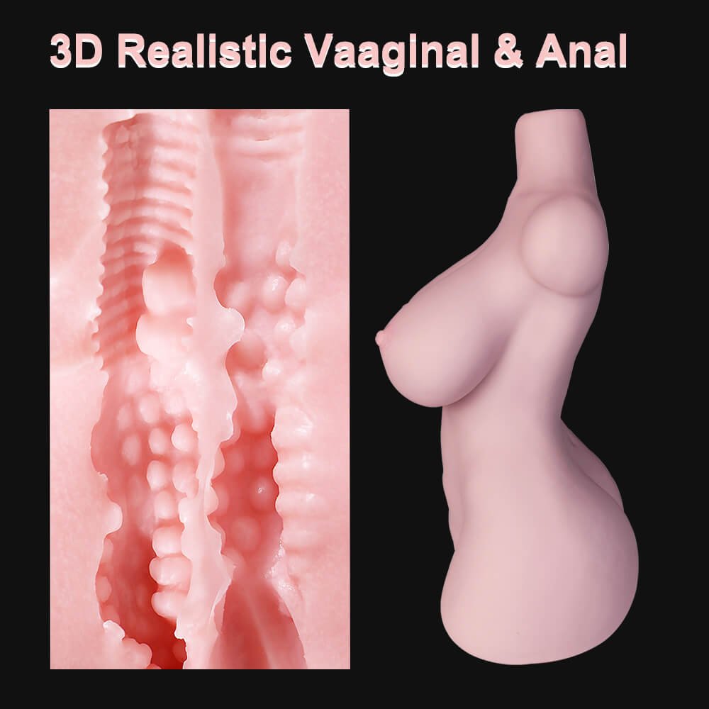 Eva: 20lb Realistic Torso Sex Dolls For Men Real Life Sex Doll