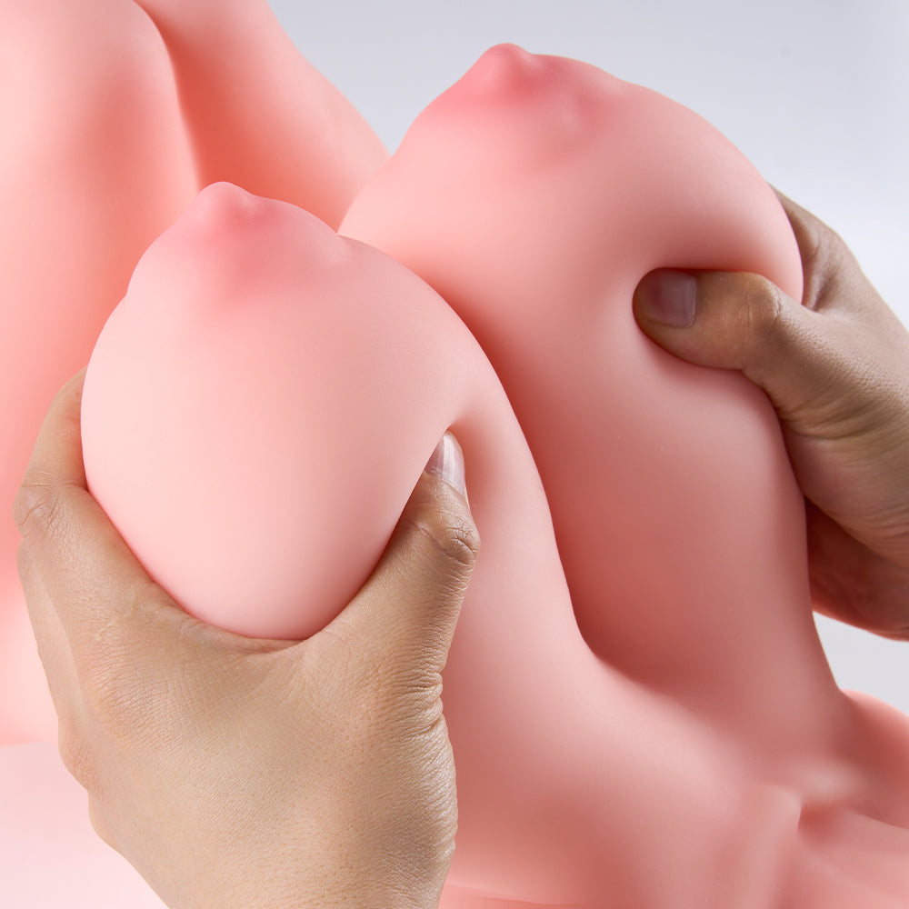 Avatar: 14.5 LB Maid Sex Doll for Men Big Jelly Breast Torso Sex Doll
