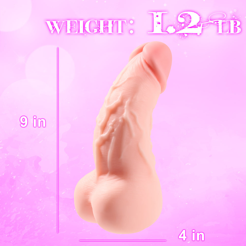 Penis Sleeve for Men Masturbation Pussy Double Function Hollow Penis Extender Extension