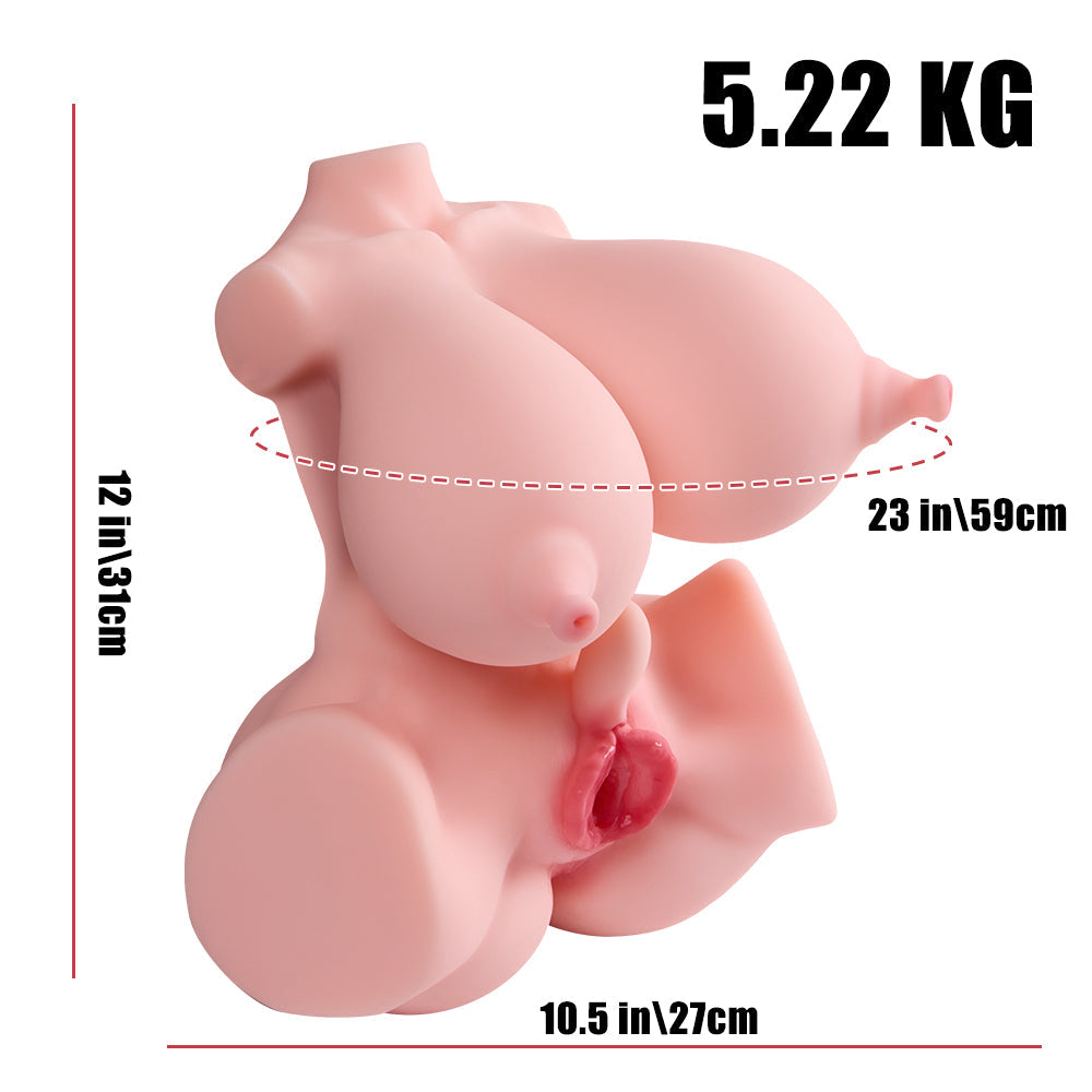 Juli: Big Clit Doll Hentai Torso Sex Toy